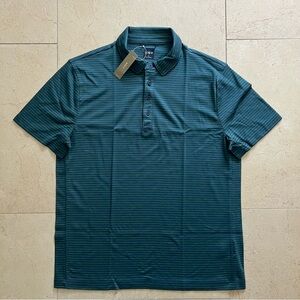 J CREW Short-sleeve performance polo shirt with COOLMAX® technology SizeL BN366